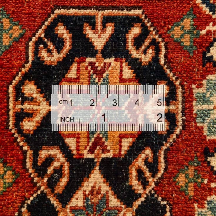 Detail image of 7' 7 x 9' 8 Hand Knotted Mamluk Ziegler Rug