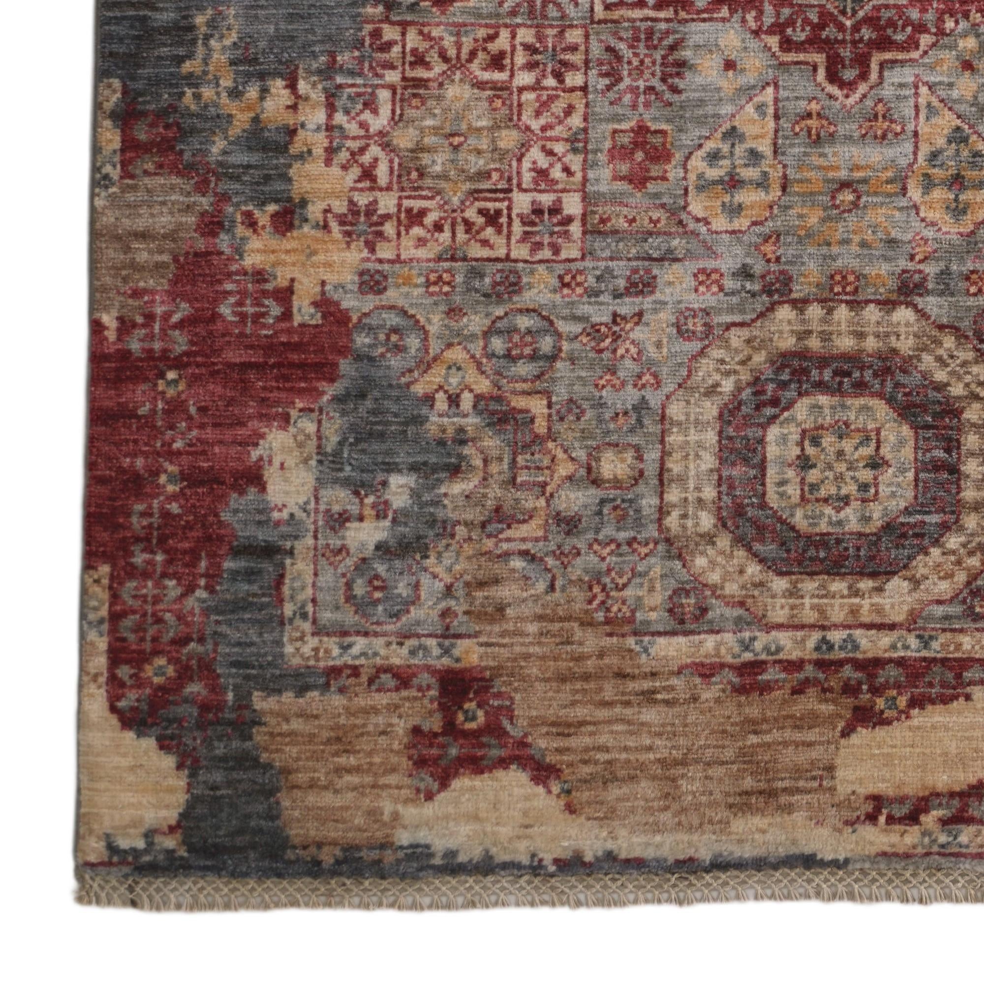 3' 5 x 4' 9 Hand Knotted Mamluk Ziegler Rug