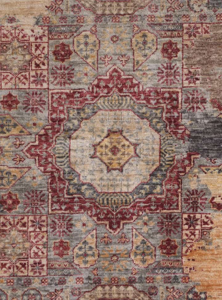 3' 5 x 4' 9 Hand Knotted Mamluk Ziegler Rug
