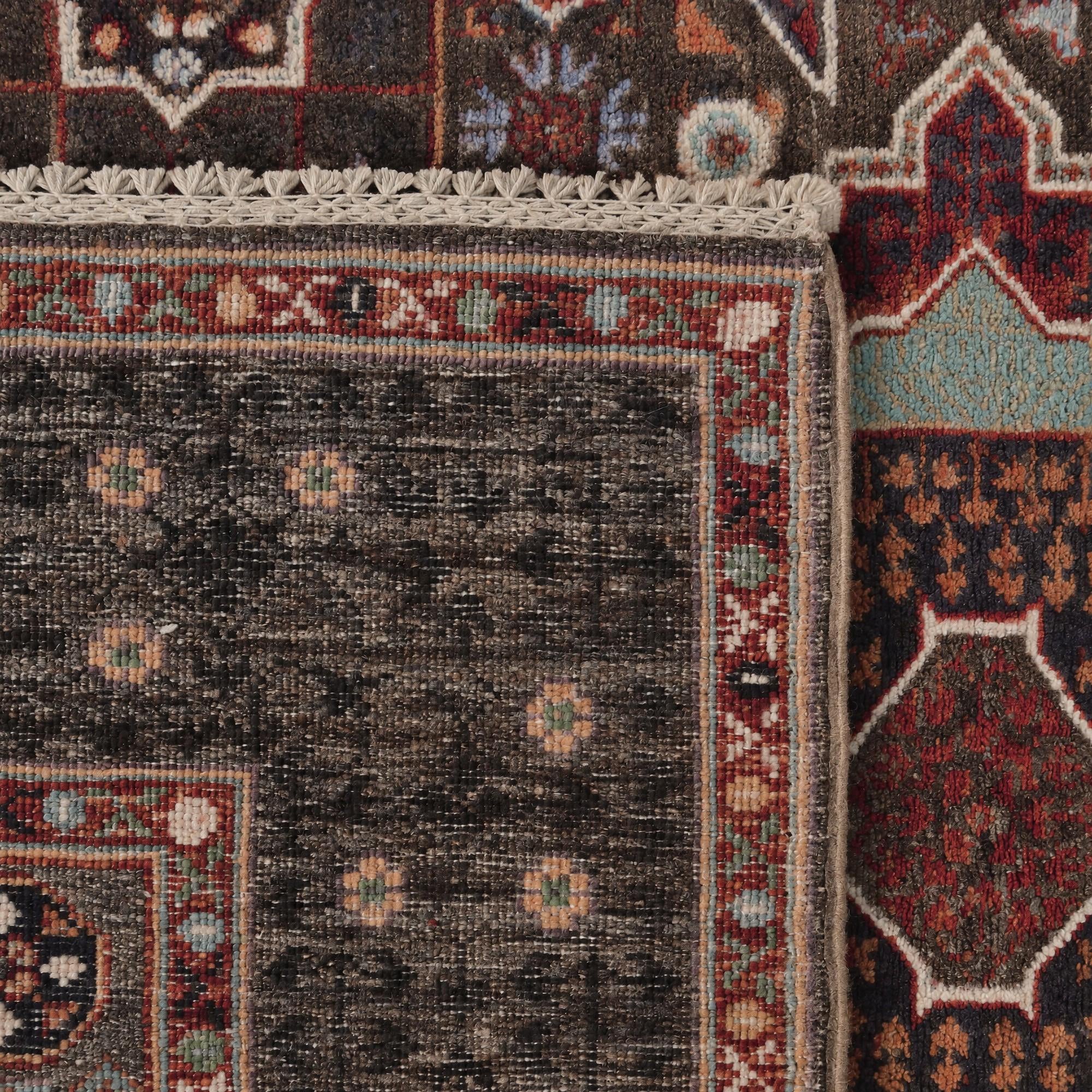 125cm x 175cm Hand Knotted Mamluk Ziegler Rug