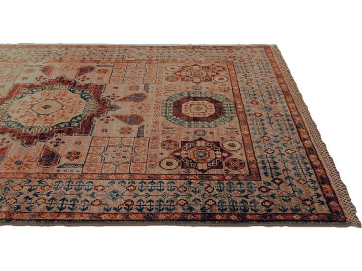 3' 4 x 5' Hand Knotted Mamluk Ziegler Rug