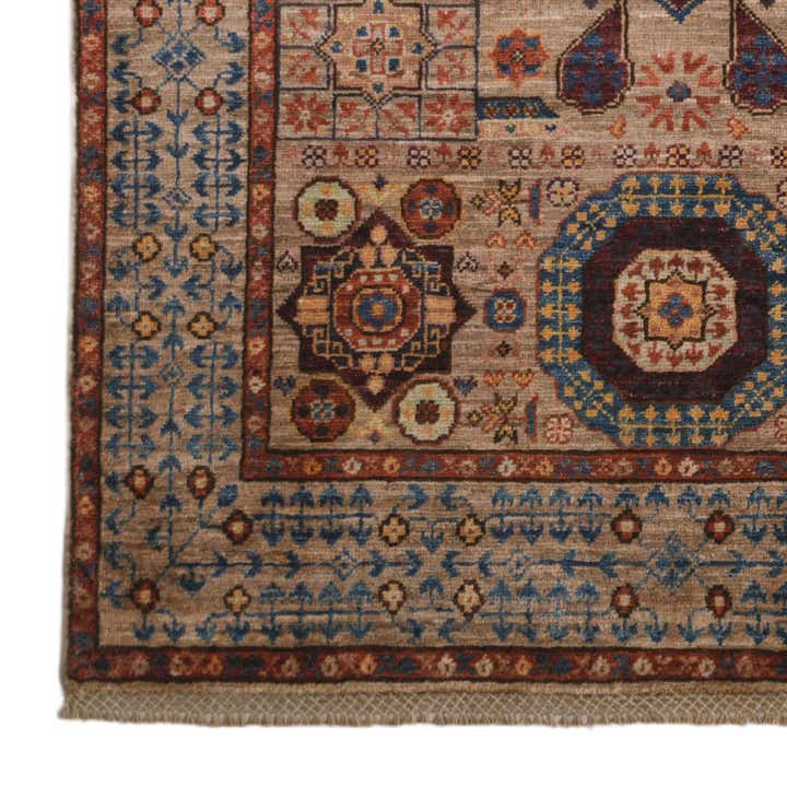 3' 4 x 5' Hand Knotted Mamluk Ziegler Rug