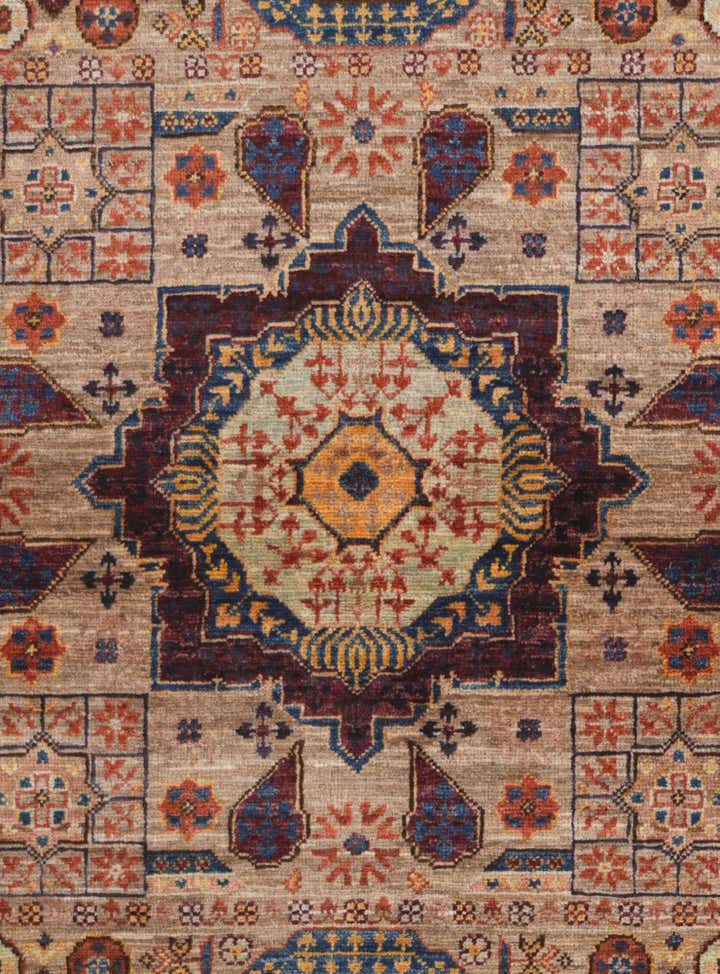3' 4 x 5' Hand Knotted Mamluk Ziegler Rug