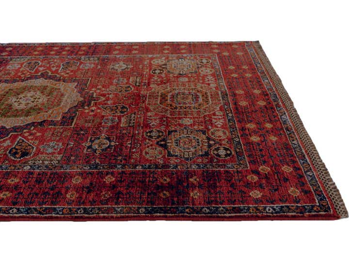 3' 4 x 4' 9 Hand Knotted Mamluk Ziegler Rug