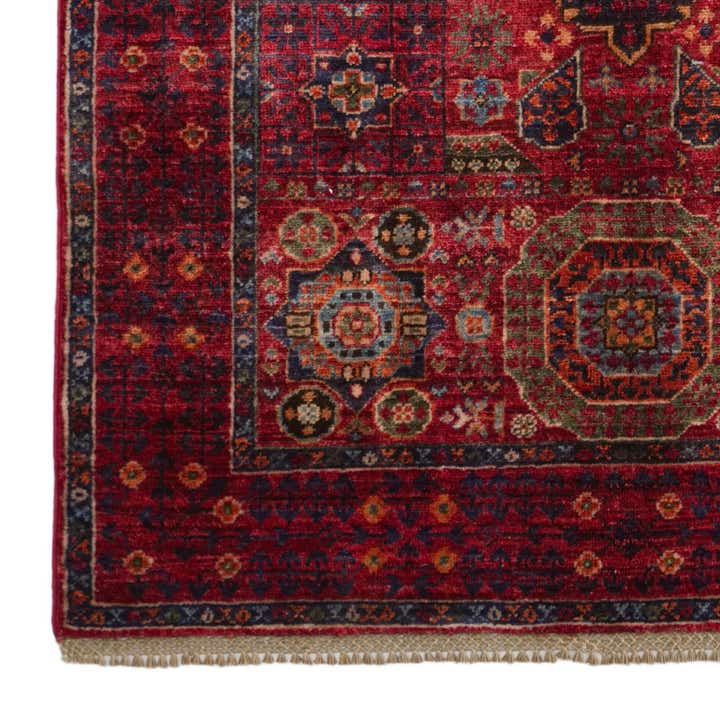 3' 4 x 4' 9 Hand Knotted Mamluk Ziegler Rug