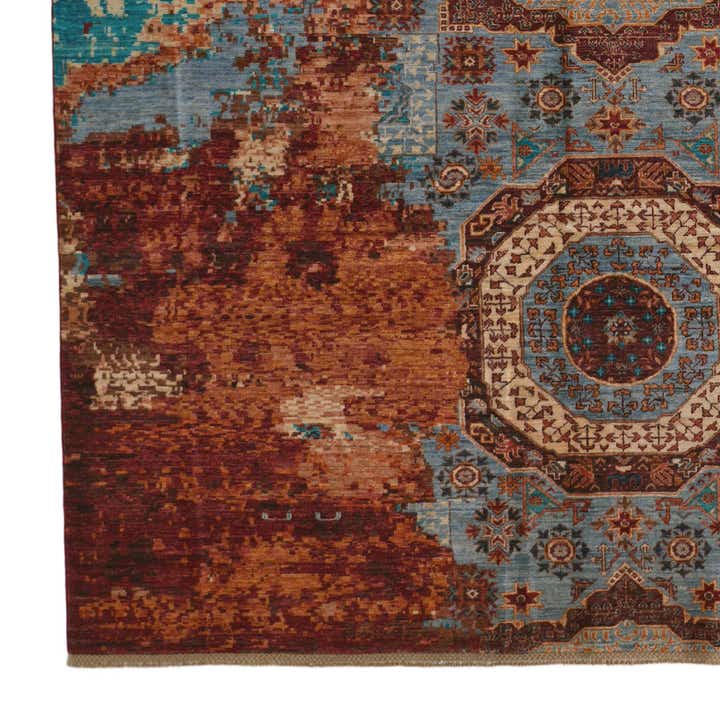 8' 5 x 11' 8 Hand Knotted Mamluk Ziegler Rug