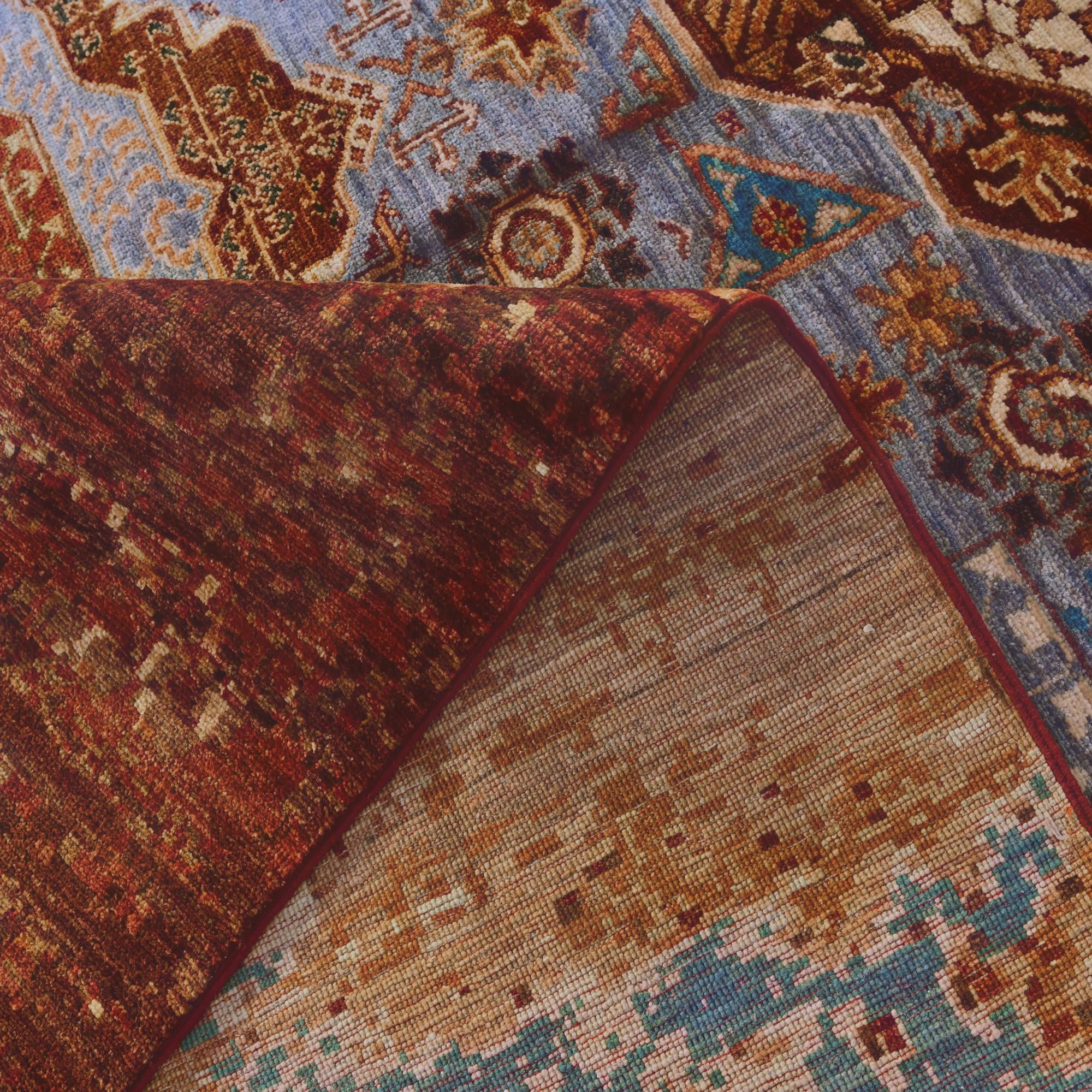 8' 5 x 11' 8 Hand Knotted Mamluk Ziegler Rug