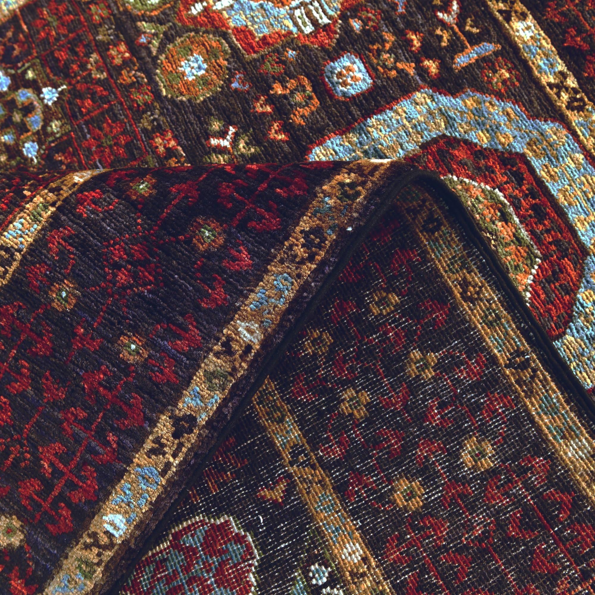 3' 5 x 4' 10 Hand Knotted Mamluk Ziegler Rug