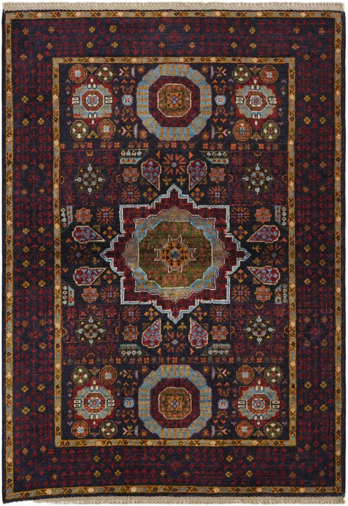 3' 5 x 4' 10 Hand Knotted Mamluk Ziegler Rug