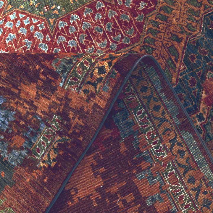 10' 6 x 13' 7 Hand Knotted Mamluk Ziegler Rug