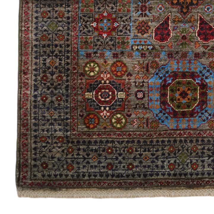 3' 5 x 5' Hand Knotted Mamluk Ziegler Rug