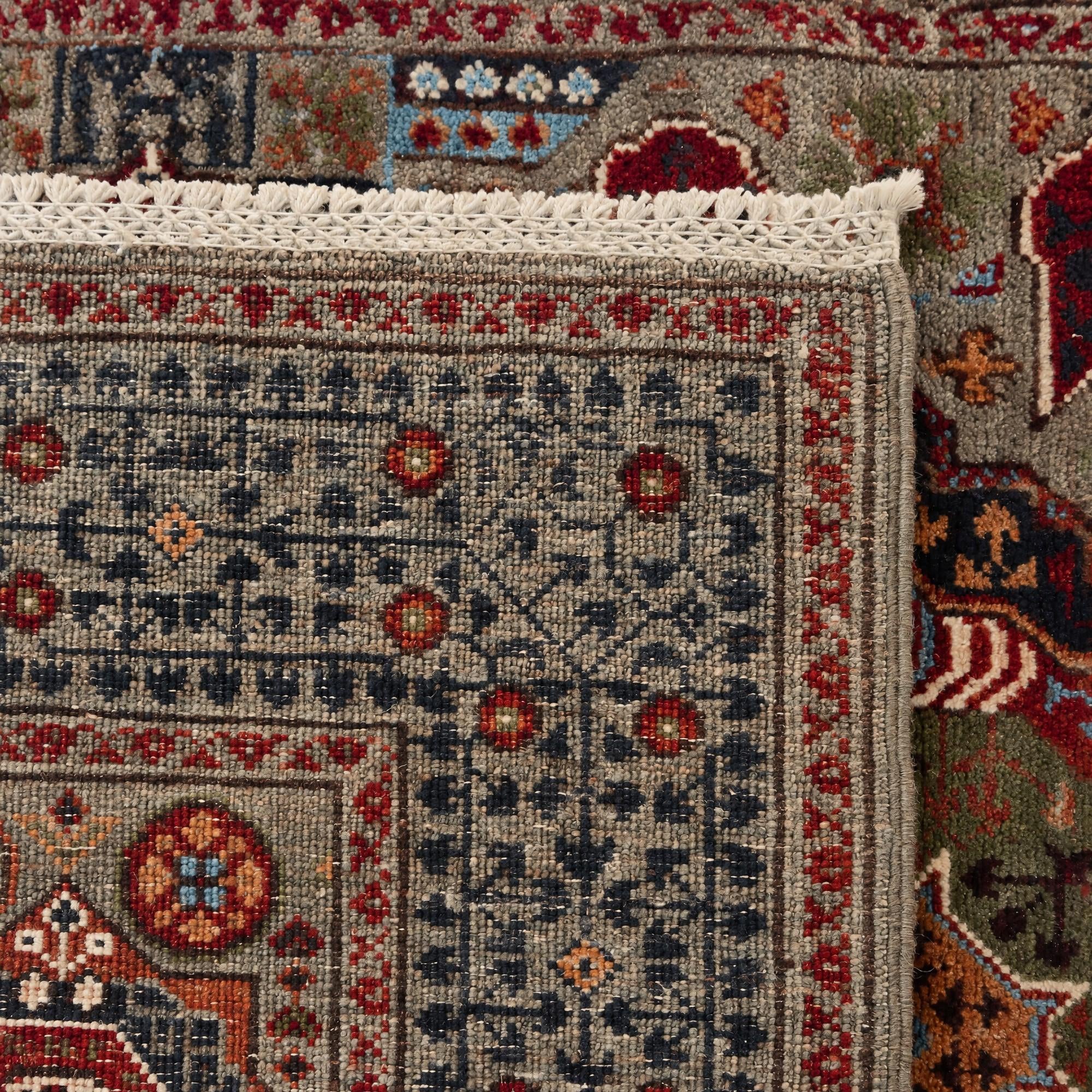 105cm x 150cm Hand Knotted Mamluk Ziegler Rug