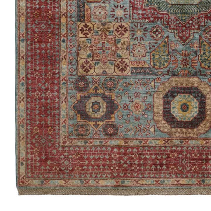 5' 2 x 6' 8 Hand Knotted Mamluk Ziegler Rug