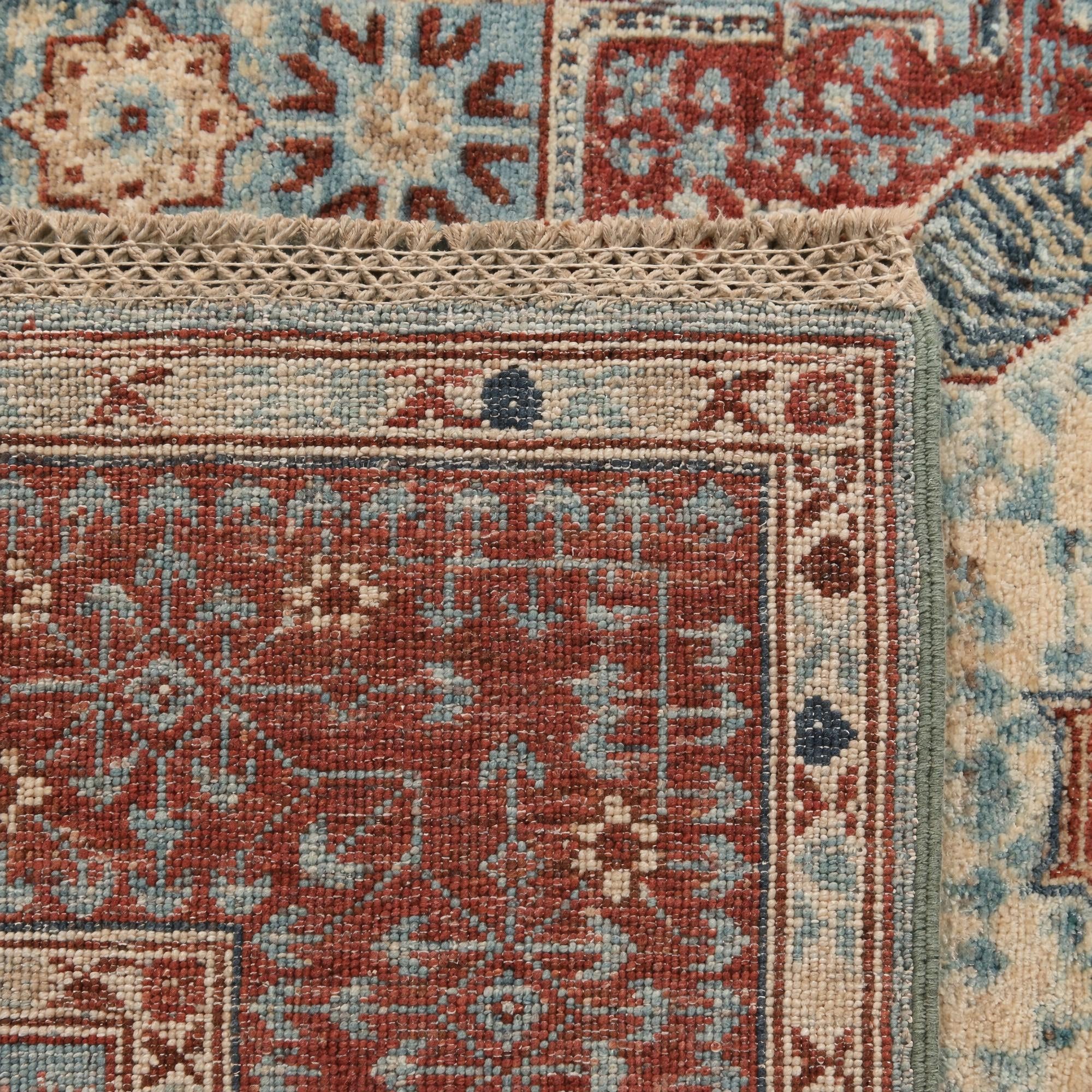 5' 2 x 6' 8 Hand Knotted Mamluk Ziegler Rug