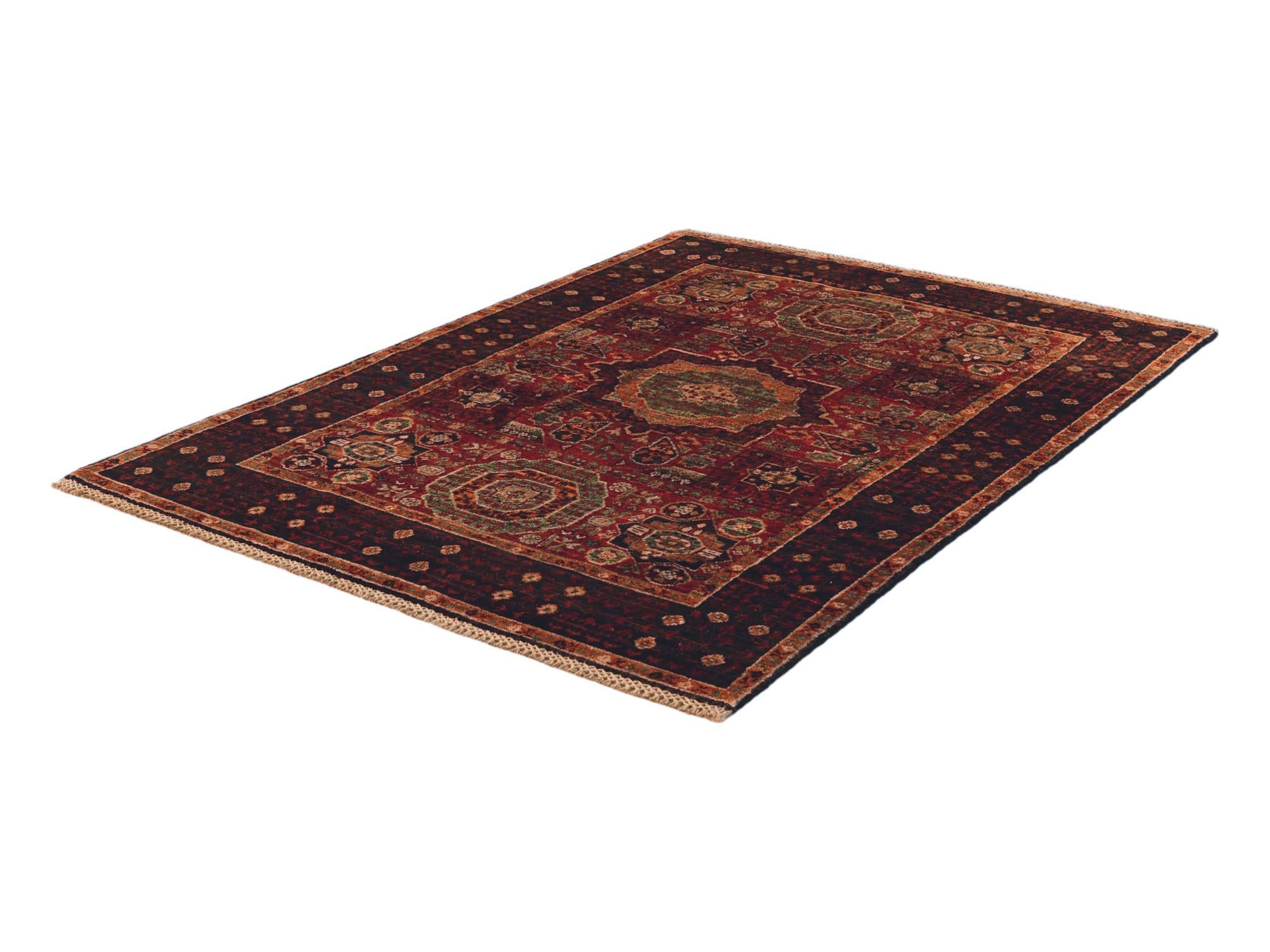 3' 5 x 4' 10 Hand Knotted Mamluk Ziegler Rug