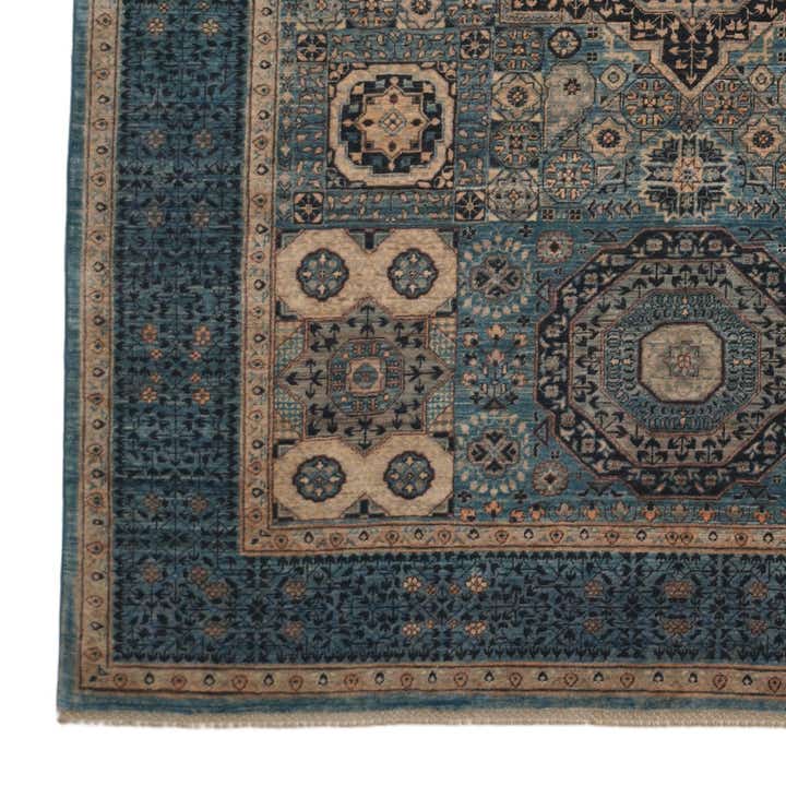 6' 1 x 8' 10 Hand Knotted Mamluk Ziegler Rug