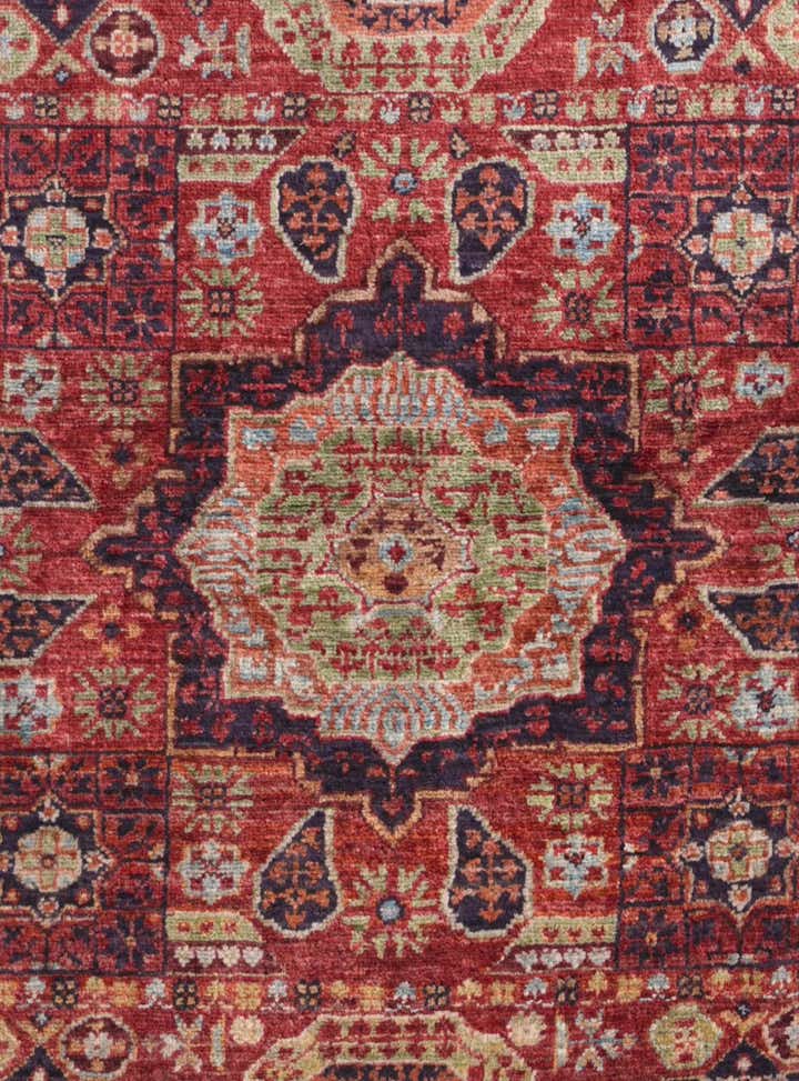 3' 5 x 4' 11 Hand Knotted Mamluk Ziegler Rug