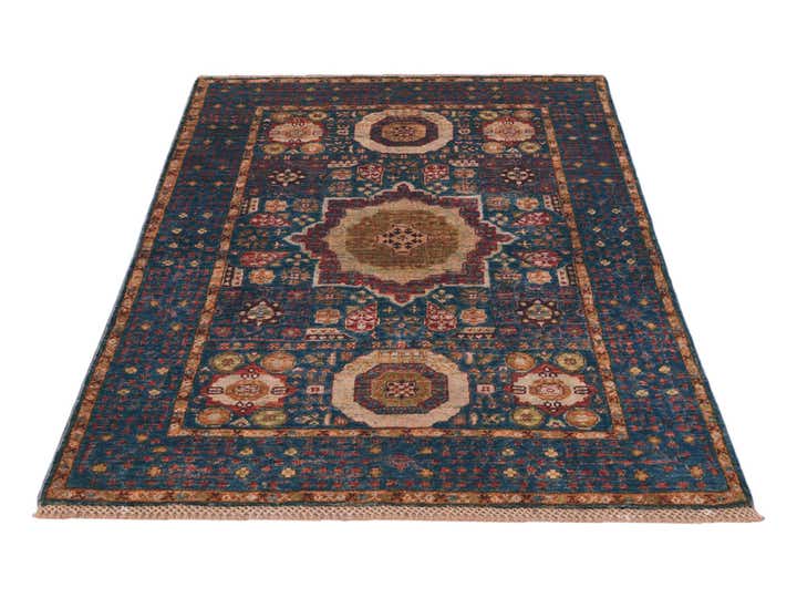 3' 5 x 4' 11 Hand Knotted Mamluk Ziegler Rug