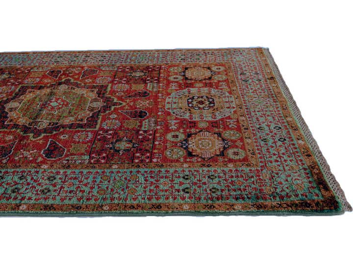 3' 5 x 5' Hand Knotted Mamluk Ziegler Rug