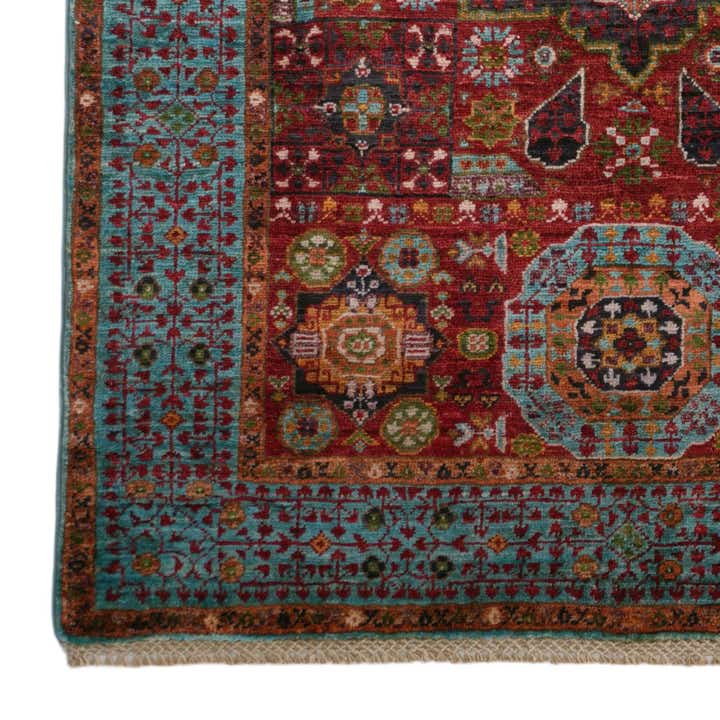 3' 5 x 5' Hand Knotted Mamluk Ziegler Rug