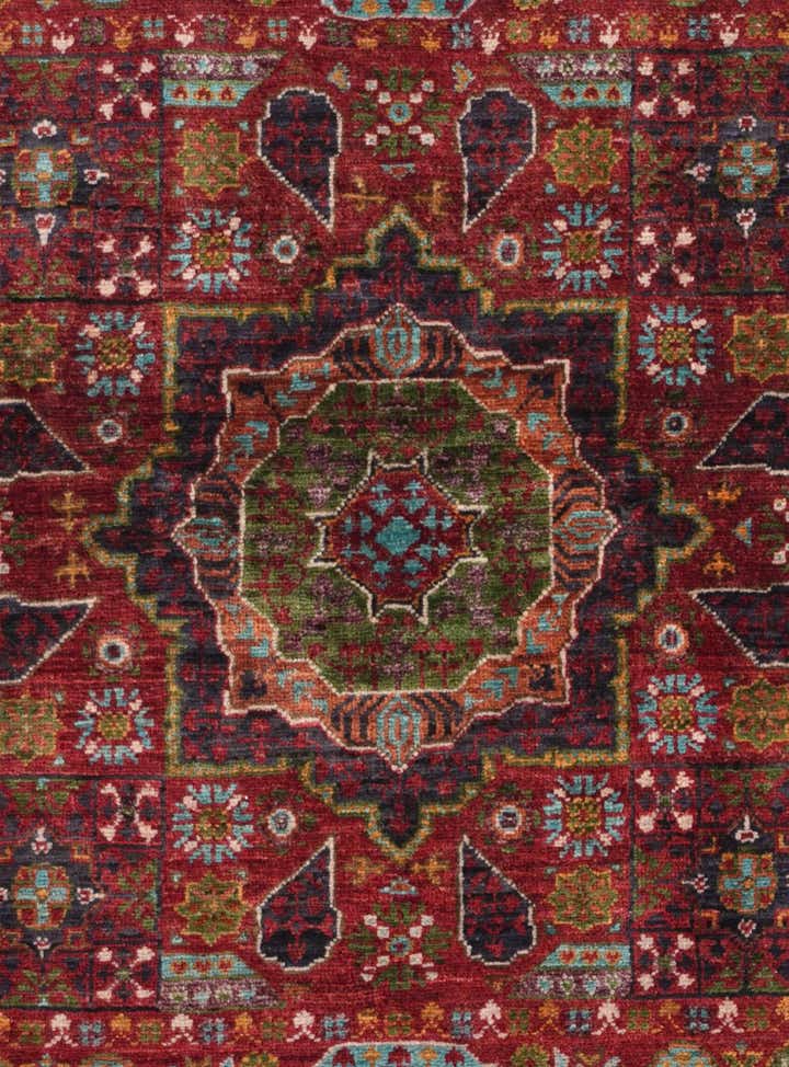 3' 5 x 5' Hand Knotted Mamluk Ziegler Rug