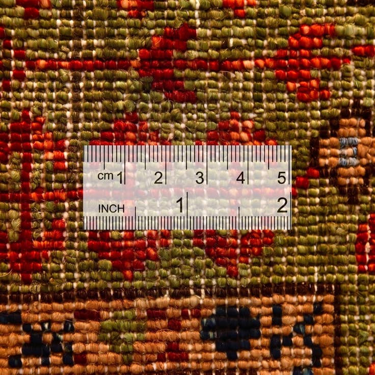 Detail image of 3' 4 x 4' 11 Hand Knotted Mamluk Ziegler Rug