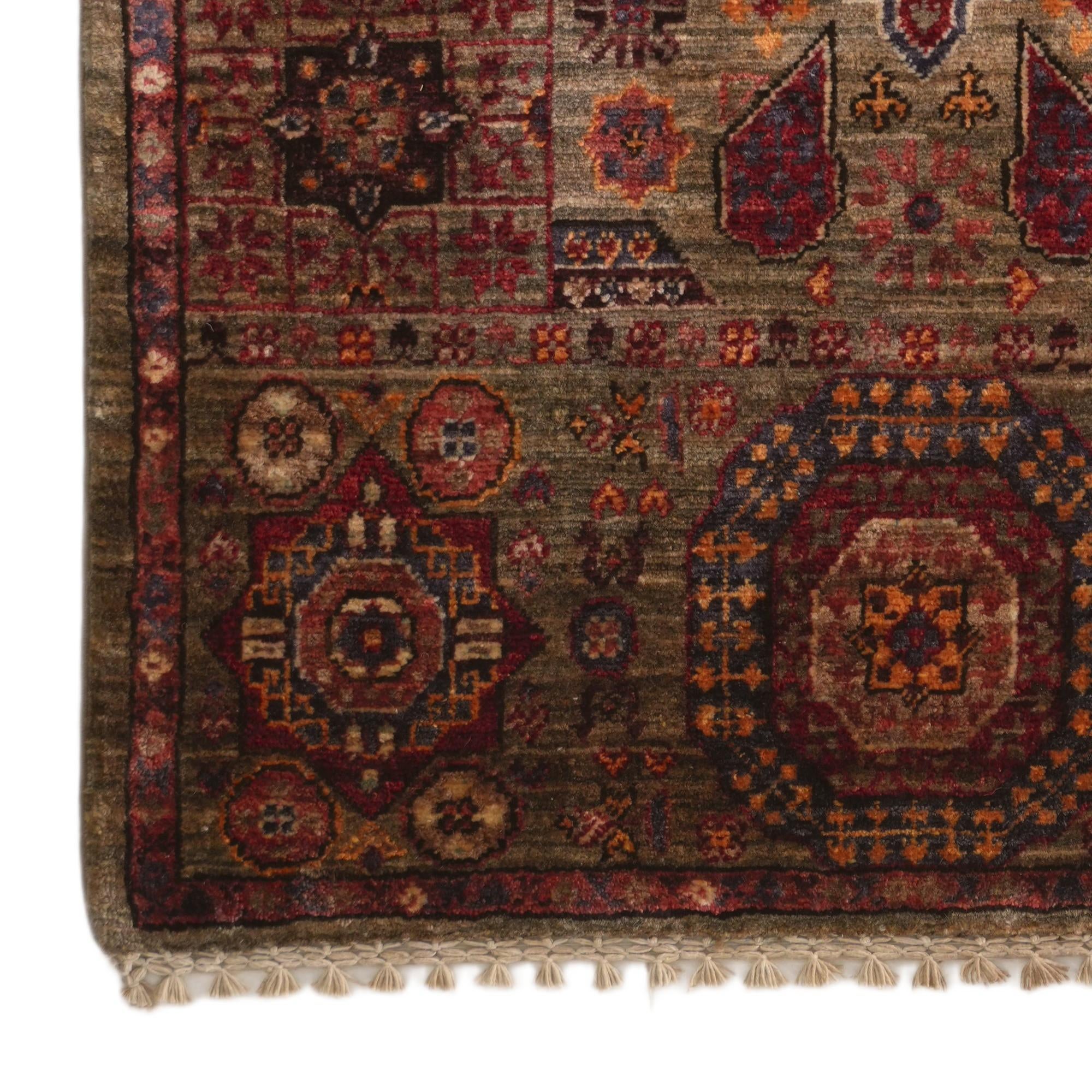 2' 7 x 4' Hand Knotted Mamluk Ziegler Rug