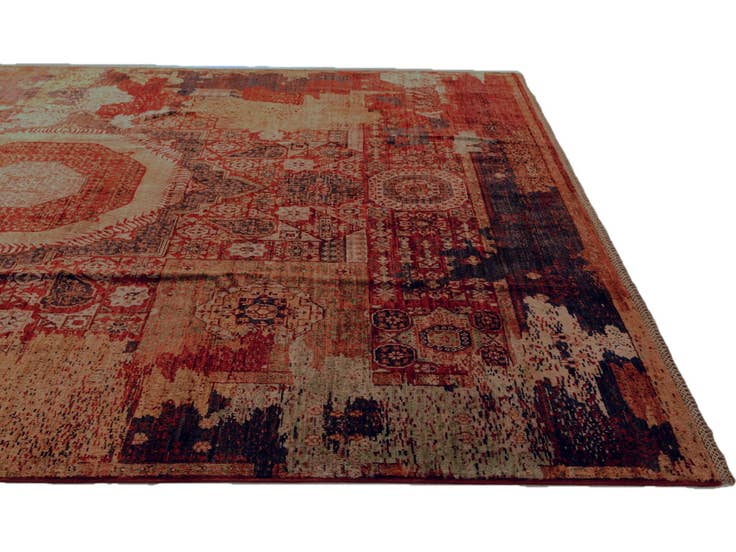 Detail image of 7' 11 x 9' 10 Hand Knotted Mamluk Ziegler Rug