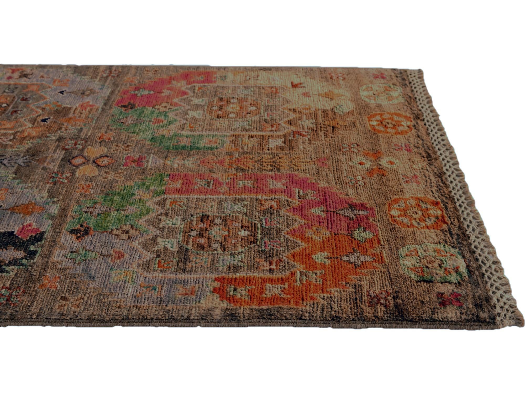 1' 11 x 2' 11 Hand Knotted Mamluk Ziegler Rug