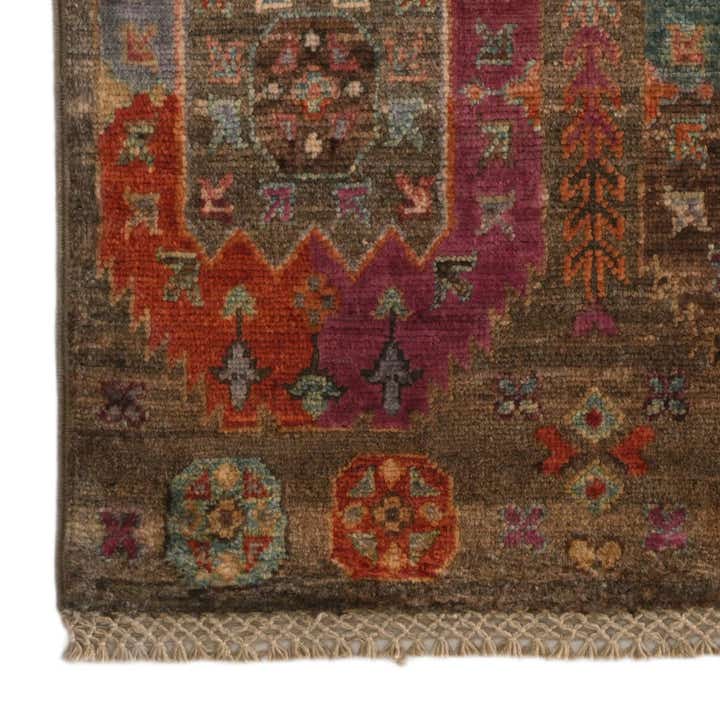 1' 11 x 2' 11 Hand Knotted Mamluk Ziegler Rug