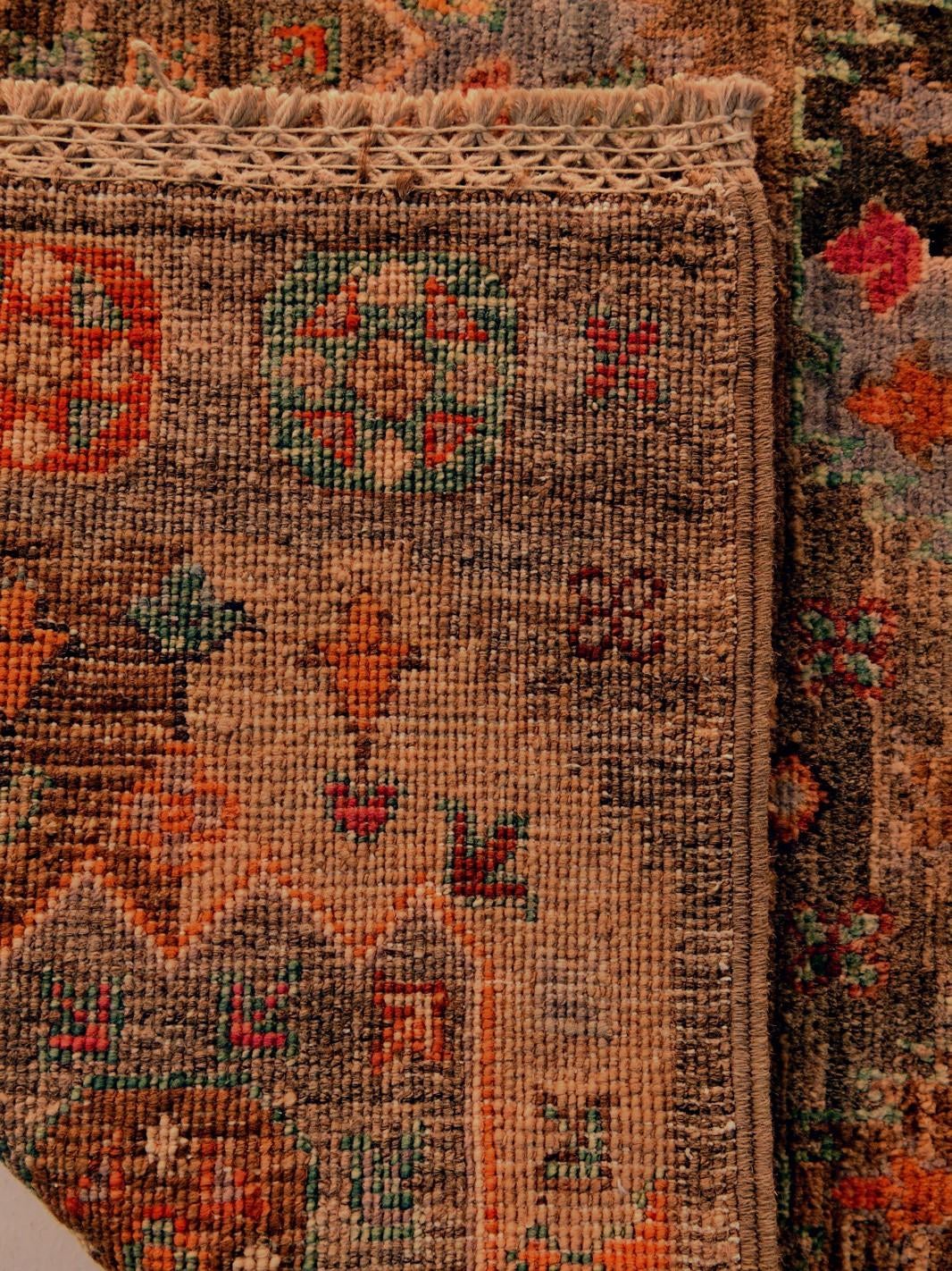60cm x 90cm Hand Knotted Mamluk Ziegler Rug