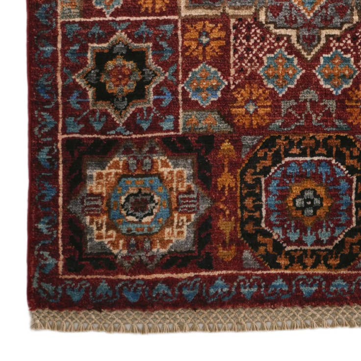 Detail image of 2' x 3' Hand Knotted Mamluk Ziegler Rug