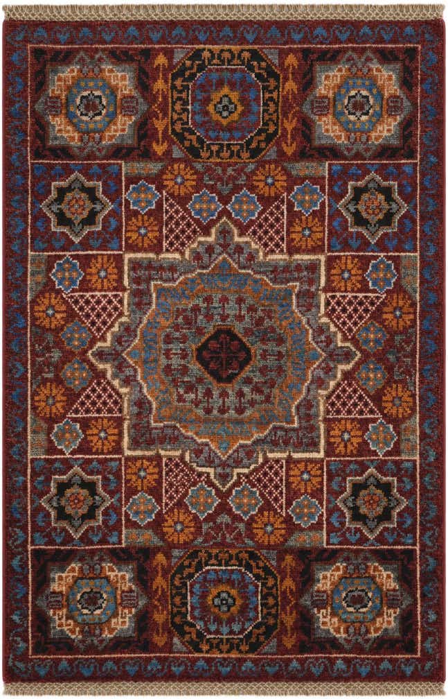 2' x 3' Hand Knotted Mamluk Ziegler Rug
