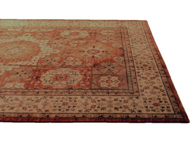 6' 9 x 9' 8 Hand Knotted Mamluk Ziegler Rug