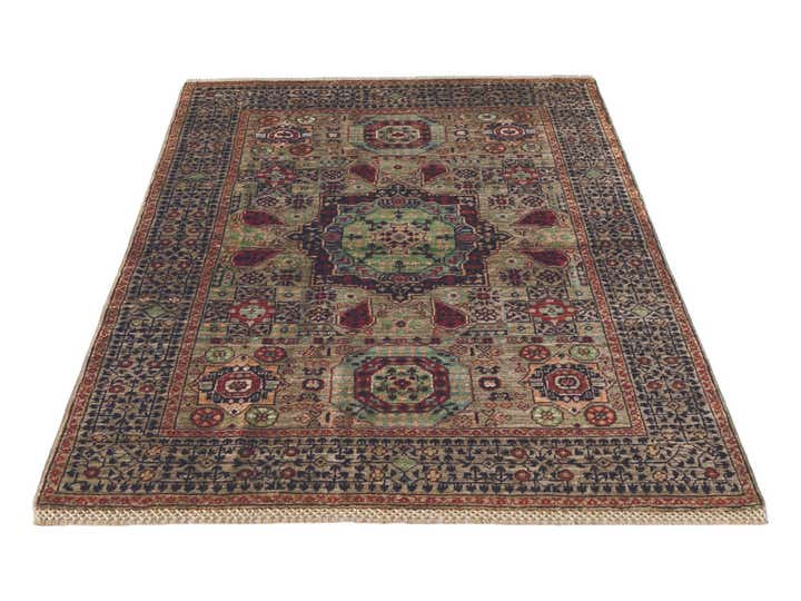 3' 4 x 5' Hand Knotted Mamluk Ziegler Rug