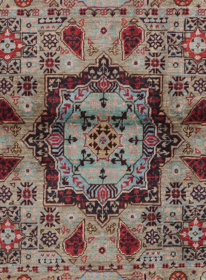 3' 4 x 5' Hand Knotted Mamluk Ziegler Rug