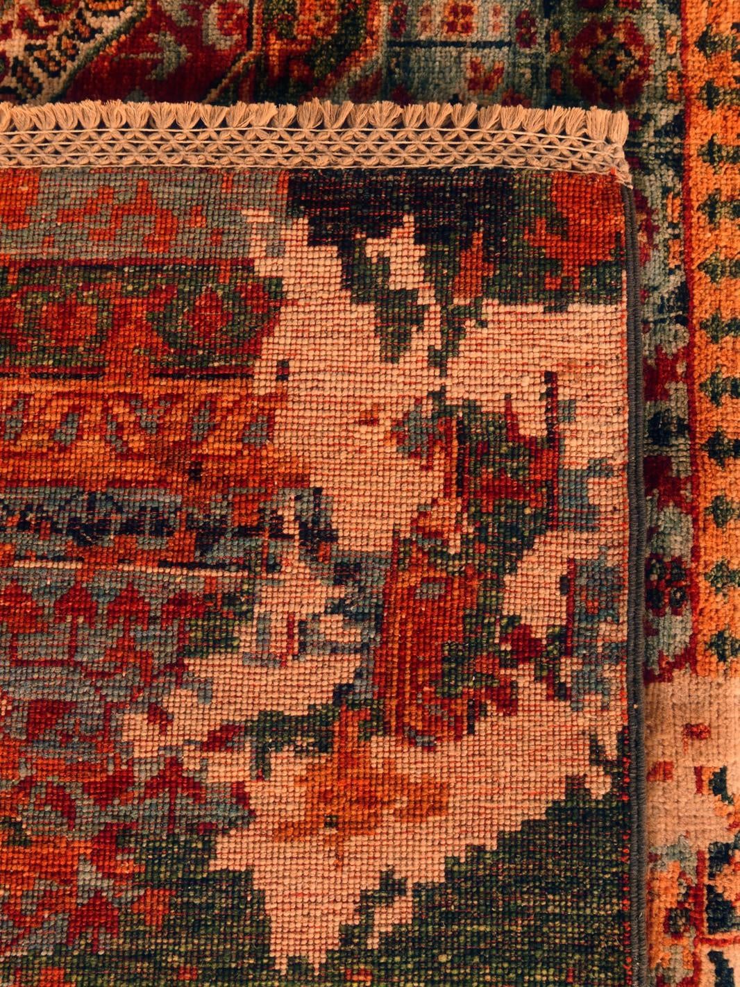 9' x 12' 2 Hand Knotted Mamluk Ziegler Rug