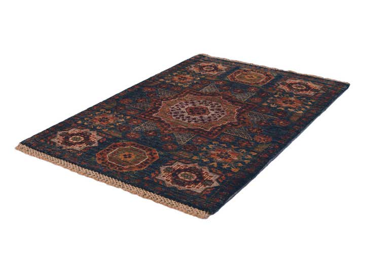 2' 1 x 3' Hand Knotted Mamluk Ziegler Rug