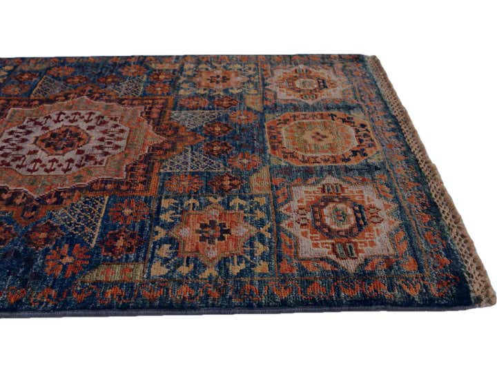 2' 1 x 3' Hand Knotted Mamluk Ziegler Rug