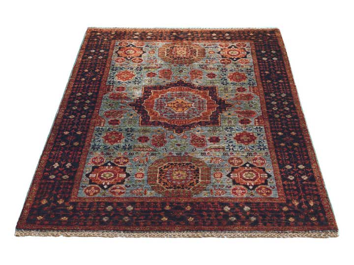 3' 6 x 4' 10 Hand Knotted Mamluk Ziegler Rug