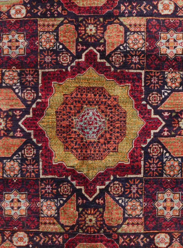 5' 1 x 6' 9 Hand Knotted Mamluk Ziegler Rug