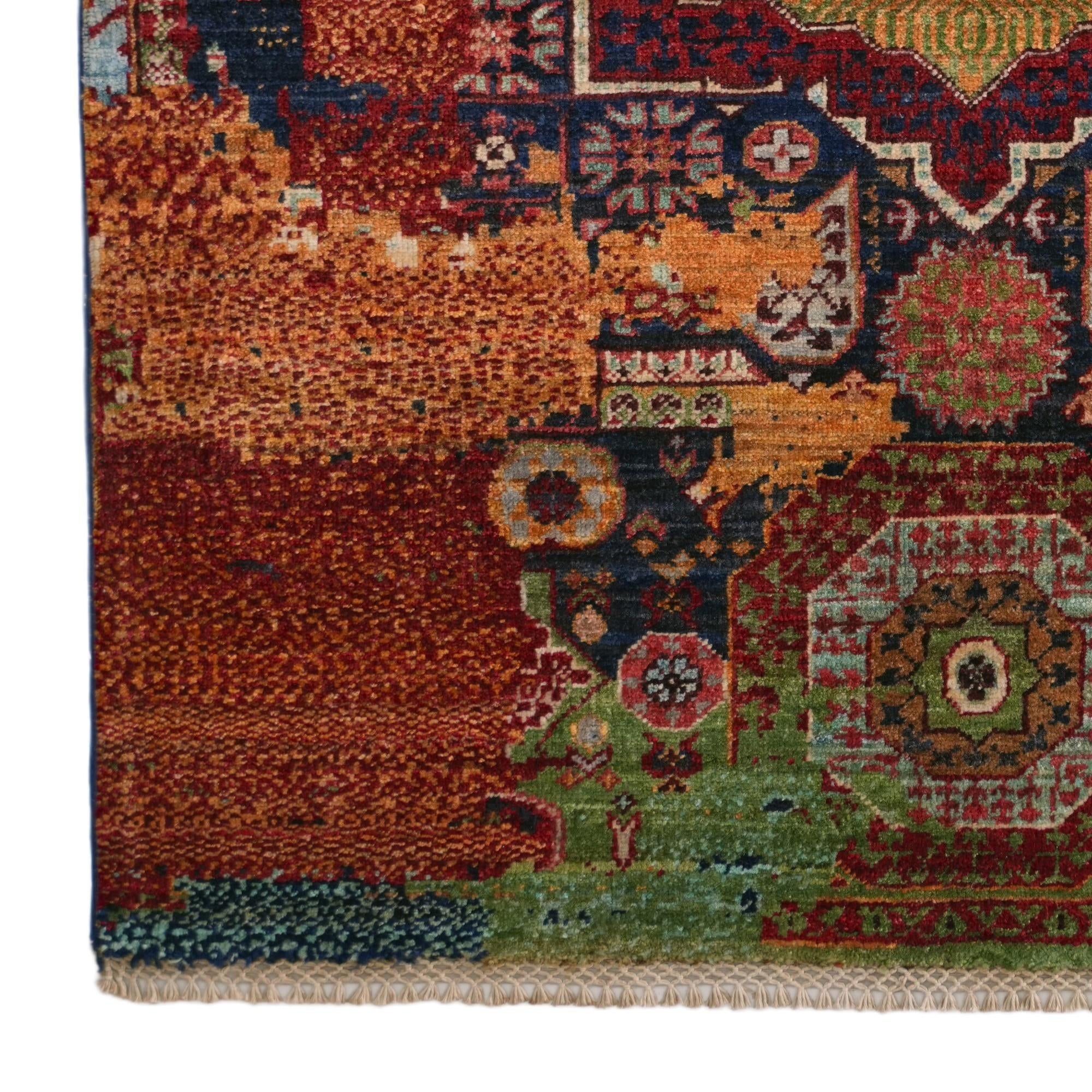 3' 7 x 5' Hand Knotted Mamluk Ziegler Rug