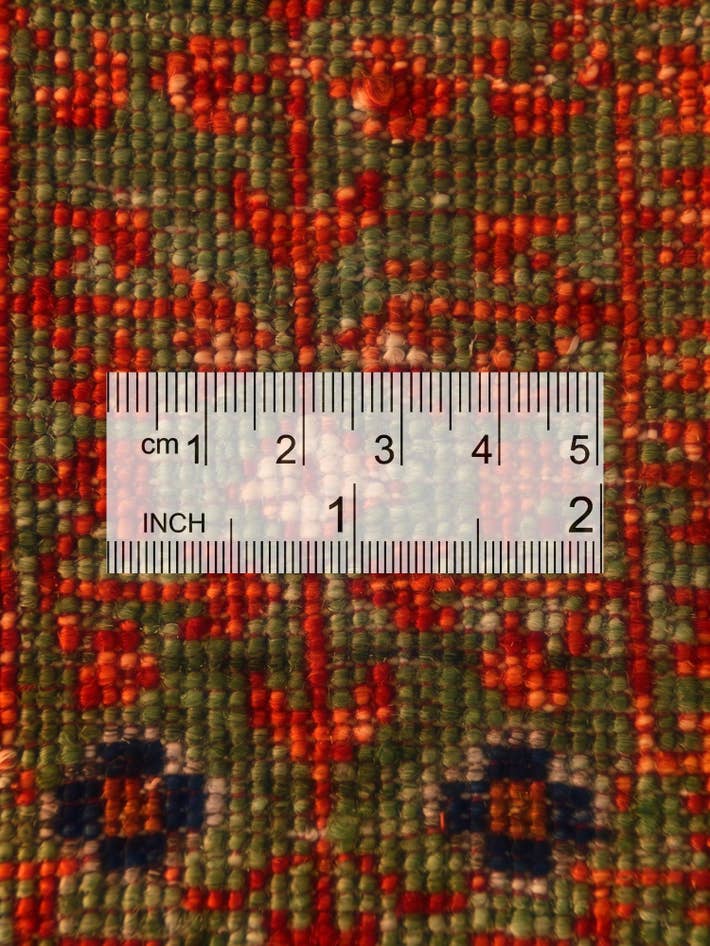 Detail image of 3' 7 x 5' Hand Knotted Mamluk Ziegler Rug