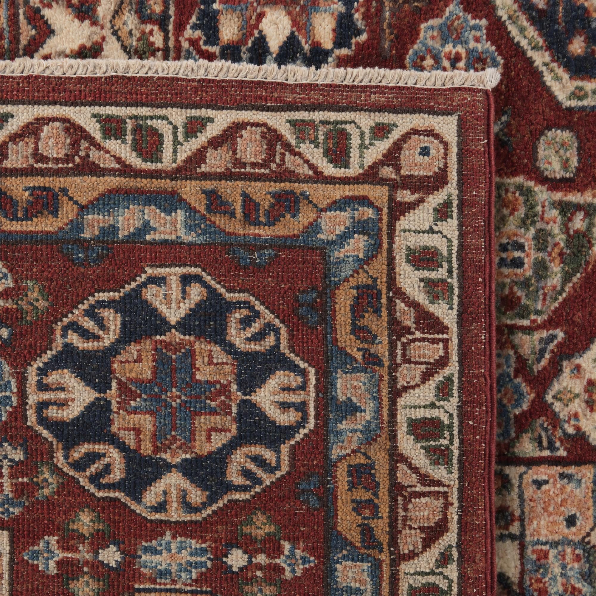 225cm x 290cm Hand Knotted Mamluk Ziegler Rug