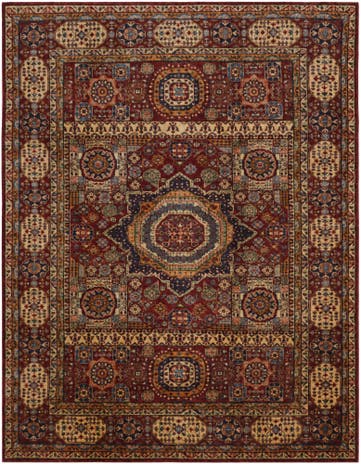 7' 4 x 9' 6 Hand Knotted Mamluk Ziegler Rug