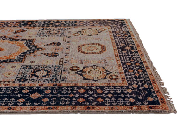 Detail image of 3' 7 x 5' 5 Hand Knotted Mamluk Ziegler Rug