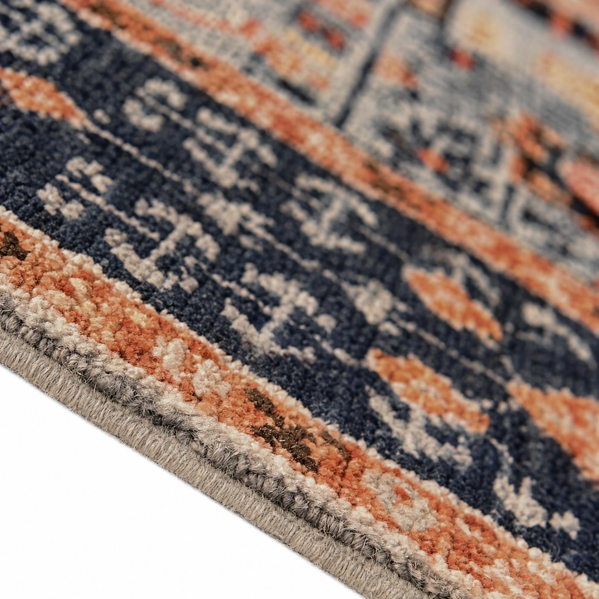 110cm x 165cm Hand Knotted Mamluk Ziegler Rug