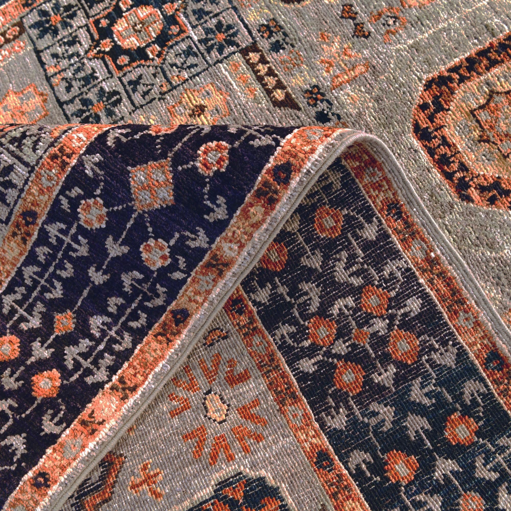 3' 7 x 5' 5 Hand Knotted Mamluk Ziegler Rug