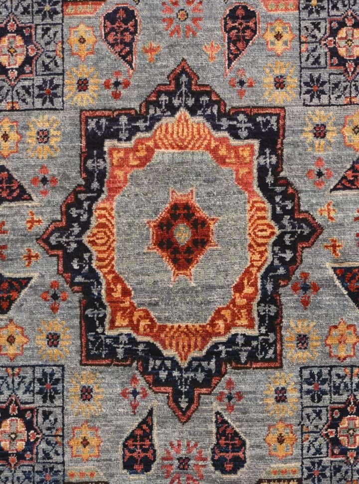 3' 7 x 5' 5 Hand Knotted Mamluk Ziegler Rug