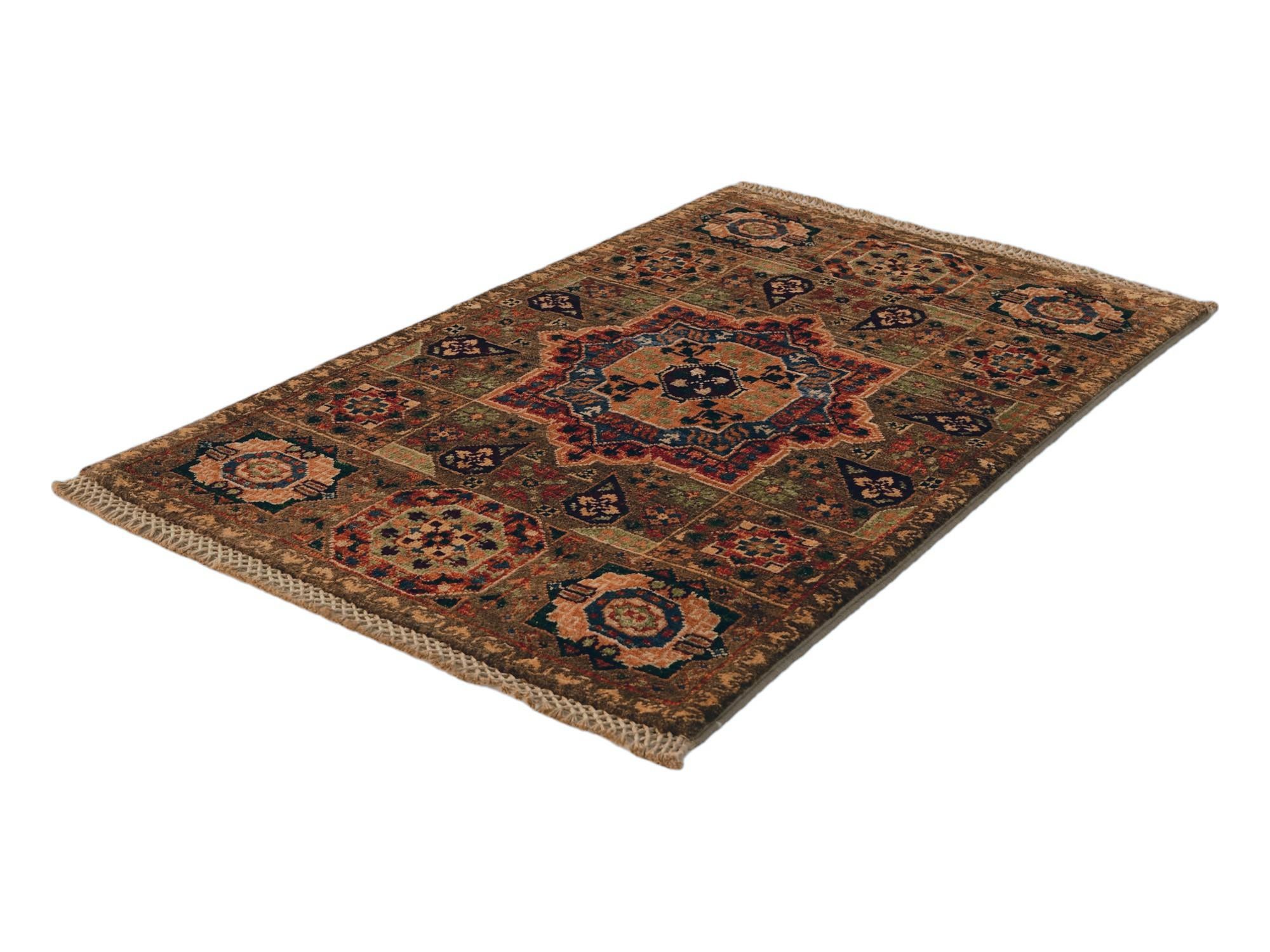 2' x 3' 2 Hand Knotted Mamluk Ziegler Rug